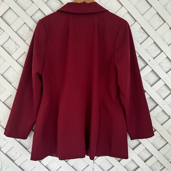 Eloqui Blazer Jacket One Button Closure Pockets size 16 - Picture 5 of 9